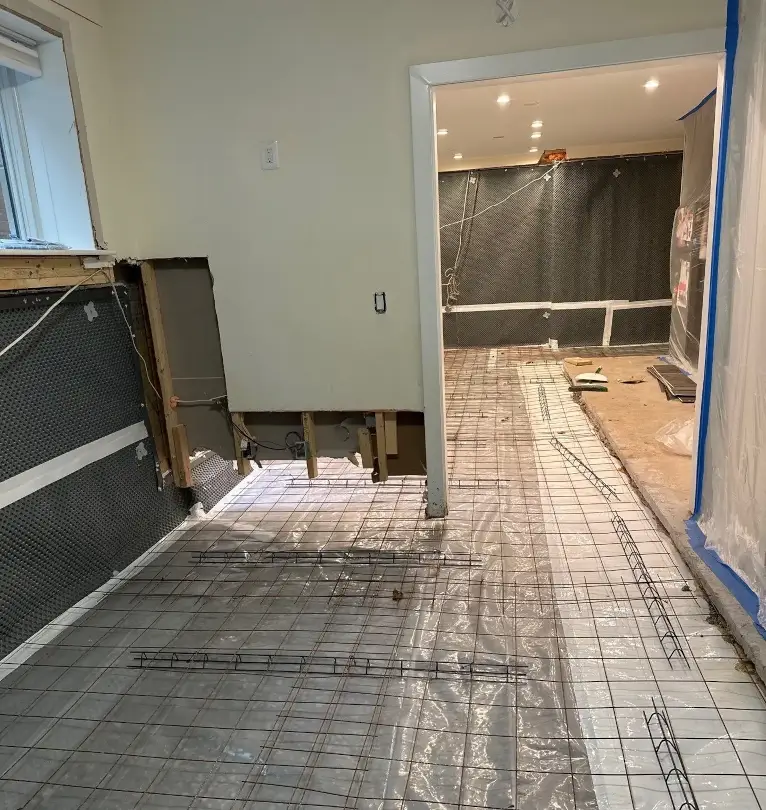 ready for slab