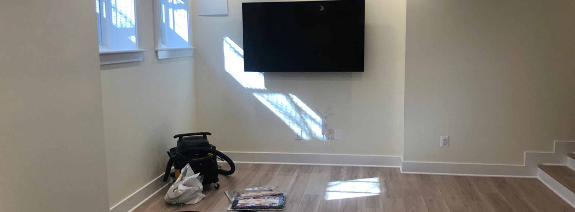 fully refinished basement | DMV