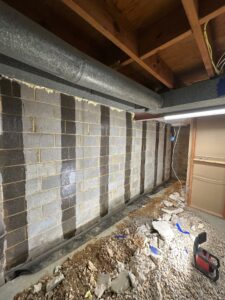 Carbon Fiber Wall Reinforcement & Basement Waterproofing in Springfield - Harding (3)
